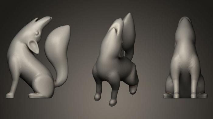 Animal figurines (STKJ_0145) 3D model for CNC machine